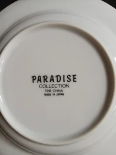 Japanese fine China. Paradise Collection of Toucans. Perfect condition