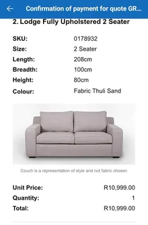 Coricraft 2 Seater and 3 Seater