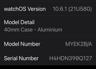 Apple series 5 watch