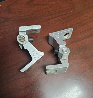 Vw Polo 6 Left Rear Door Hinges Set