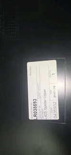 2016 Range Rover Sport big body Boot spoiler