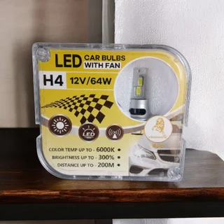 Compact High Brightness LED Headlight Bulbs