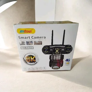 Andowl G819 4G PTZ IP 8K 12MP Security Camera with Triple Lens, Motion Detection