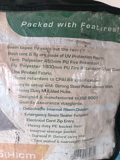 Camp master Josini Camping Tent