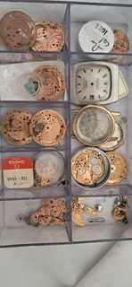 Omega And Eterna watch parts lot!!