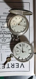 Antique Silver Pocket Watches - 1890 and 1930s