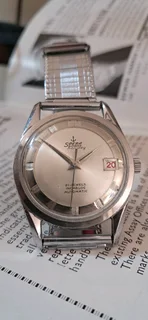 Spera Holiday Gents Stainless Steel Automatic Watch - 1960s