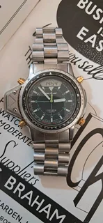 Citizen Aerochron Balooning C046 Gents Ana-digi watch -1980s