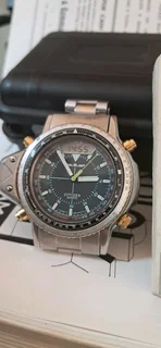 Citizen Aerochron Balooning C046 Gents Ana-digi watch -1980s