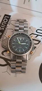 Citizen Aerochron Balooning C046 Gents Ana-digi watch -1980s