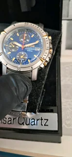 Pulsar Titanium Chronograph Quartz Gents Watch - 1990s