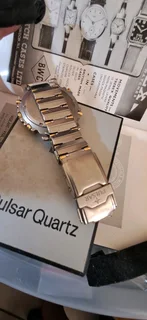 Pulsar Titanium Chronograph Quartz Gents Watch - 1990s