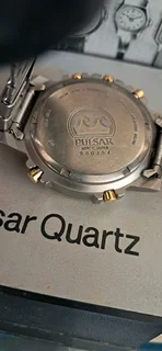 Pulsar Titanium Chronograph Quartz Gents Watch - 1990s