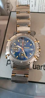 Pulsar Titanium Chronograph Quartz Gents Watch - 1990s