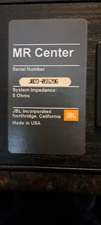 JBL MR Centre Speaker