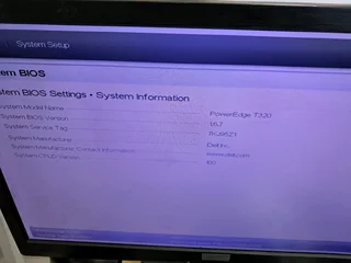 Dell T320 Poweredge Server
