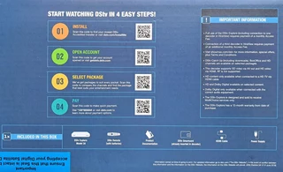 DSTV EXPLORA 3A &amp; WIFI CONNECTOR