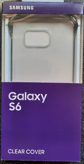 Samsung Galaxy S6 Clear Protective Cover - Available  in Silver (Brand New)