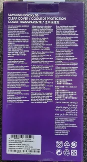 Samsung Galaxy S6 Clear Protective Cover - Available  in Silver (Brand New)