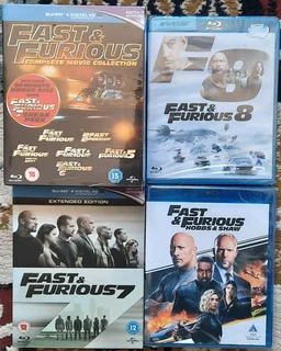 Fast &amp; Furious 1-9 Blu-Ray Collection (Brand New &amp; includes Hobbs &amp; Shaw)