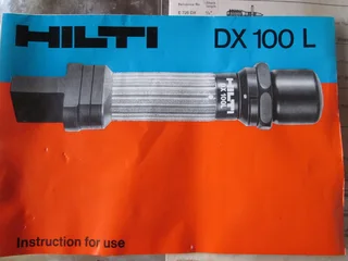 Hilti Gun Set - Piston Type.