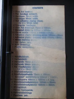 Merc - W116 Series - First Aid Medical Box