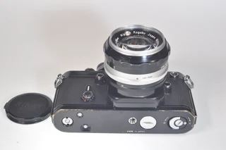 Nikon F2 Photomic SB pro film camera with Dp-3 prism and 50mm Nikkor 1.4 lens