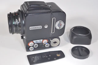 Hasselblad 500 EL/M with A12 and 80mm Planar T* lens