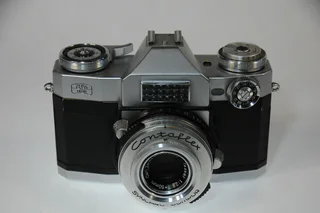 Zeiss Contaflex Super film camera with 3 lenses