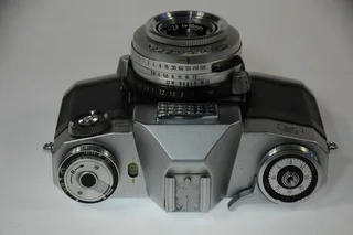 Zeiss Contaflex Super film camera with 3 lenses