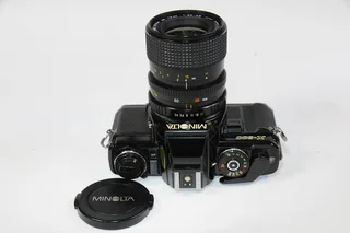 Minolta X500 film camera with a 35-70mm Zoom lens