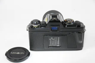 Minolta X500 film camera with a 35-70mm Zoom lens