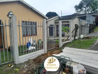 Precast walls and perimeter fence. Clearview fence.