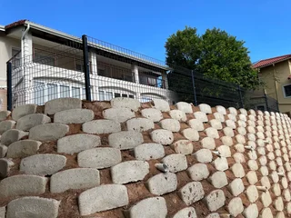 Retaining walls, precast walls and gabion baskets