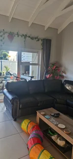 Pleather L Shape Couch For Sale
