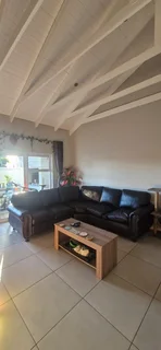 Pleather L Shape Couch For Sale