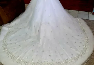 Wedding Dress - Imported - Worn Once - Nigel - Slightly Negotiable