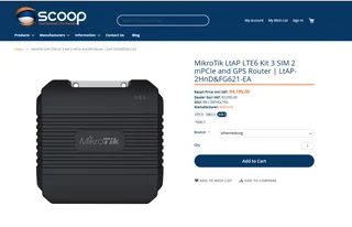 MikroTik LtAP LTE6 Kit 3 SIM 2 mPCIe and GPS Router FULL KIT