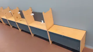 Sturdy wooden seats R100 each