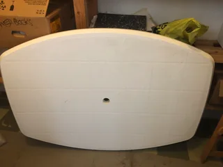 Oval PLastic Table