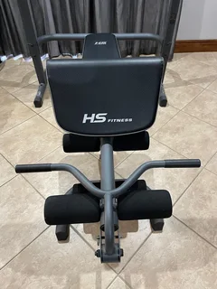 HS Pro Bench + Rack + Long Bar