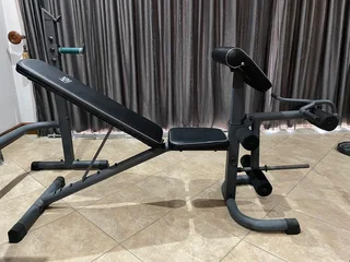 HS Pro Bench + Rack + Long Bar
