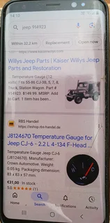 Jeep Willys gauges original