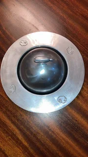 Carol Boyes round butter dish