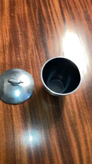 Carol Boyes tea bag cannister