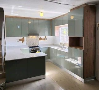 Bedroom and kitchen cupboards