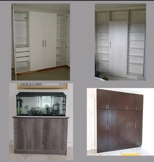 Kitchen and bedroom cupboards