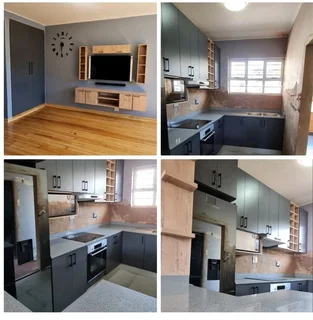 Kitchen and bedroom cupboards