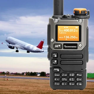 Uv K6 Uhf/vhf Airband (rx) Radio Transceiver