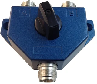 2 Position Coaxial Switch for HAM/CB or HF/VHF/UHF Radio UHF Female (SO-239) Connector